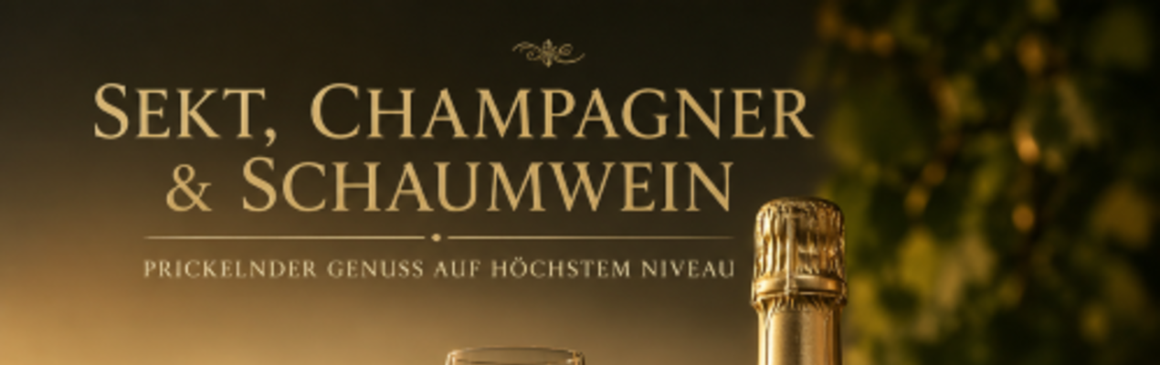 Sekt, Champagner und Schaumwein: Die wichtigsten Unterschiede einfach erklärt