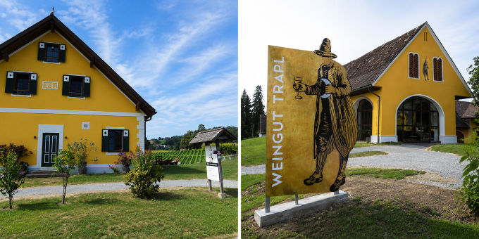 Weingut Trapl-Buschenschank-Schilcher weinstrasse-Trapl-Mandl